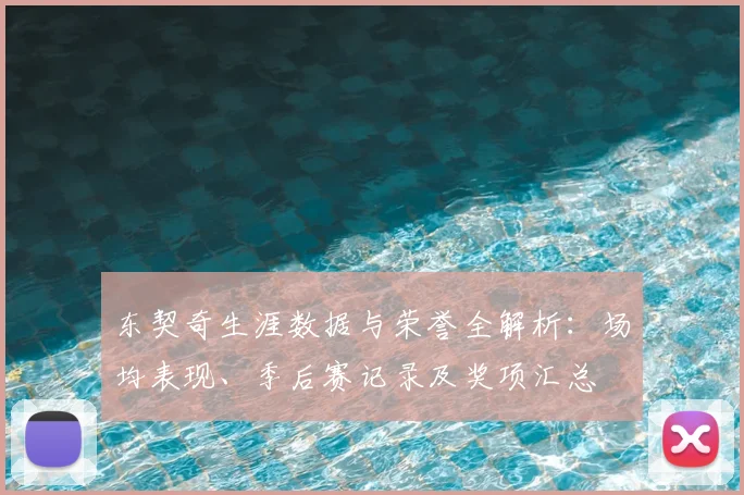 东契奇生涯数据与荣誉全解析:场均表现、季后赛记录及奖项汇总